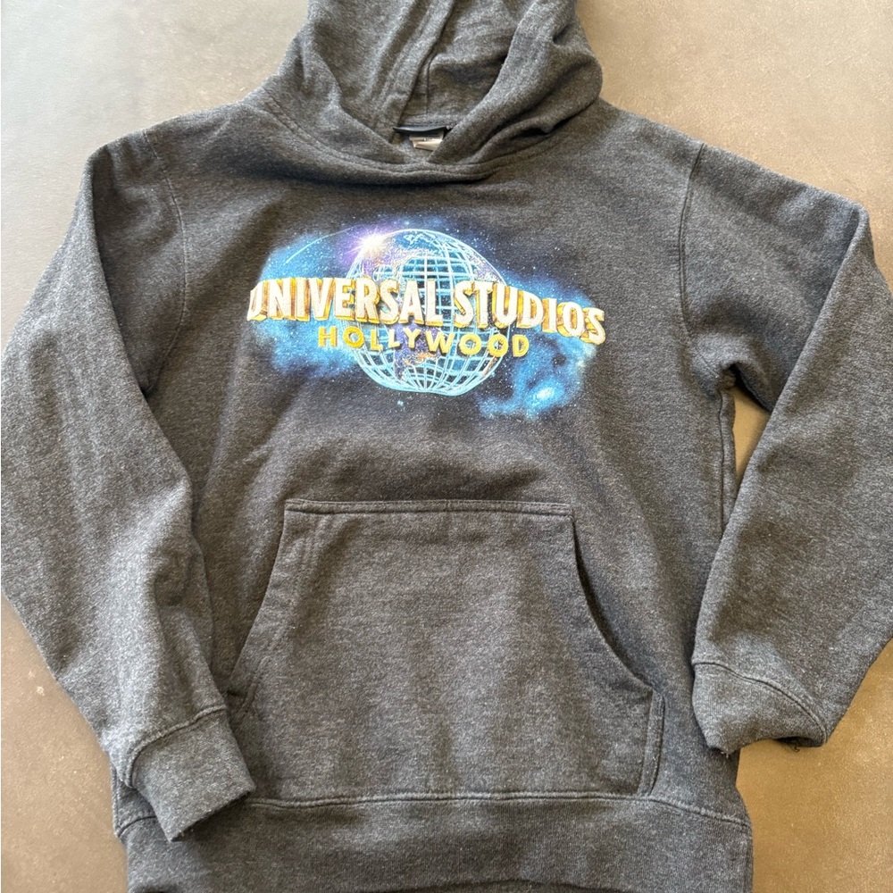 Universal Studios Hollywood Gray Hoodie  Youth Medium